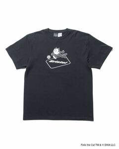 L 新品 送料無料 FCRB 23AW FELIX THE CAT SUPPORTER S/S TEE BLACK SOPH SOPHNET F.C.R.B. ブリストル BRISTOL F.C.Real Bristol Tシャツ