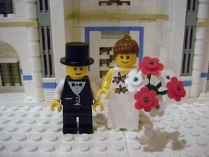 ☆送料無料★ＬEGO 新郎新婦 結婚式 ウェディング レゴ新品♪