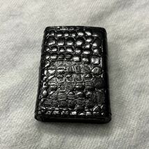 ZIPPO/革巻き/ブラック/矢沢永吉/Zマーク剥がれ/未使用/レア/ジッポー/コレクション/1円スタート_画像7