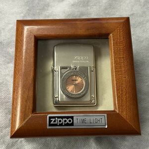 ZIPPO/タイムライト/ローズピンク/05年/未使用/小傷あり/レア/コレクション/1円スタート