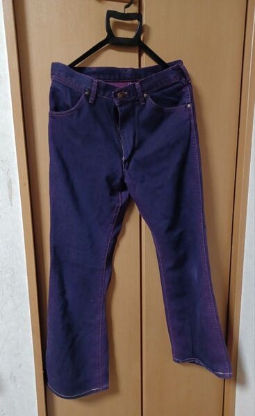 Wrangler カラージーンズ 紫