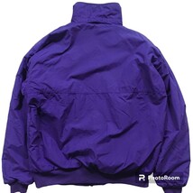 【希少 廃盤品 USA製】patagonia パタゴニア シェルドシンチラ ヴィンテージ ブルゾン ジャケット フリース 90s Y2K アウトドア メンズ 紫_画像3