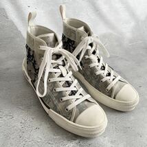 国内購入正規 美品 ディオールオムDior B23オブリークハイカットスニーカー High Top Oblique Animal Gold メンズ43 28cm_画像8