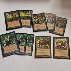 【１円スタート】 MTG　マジックザギャザリングまとめ売り　旧枠　レア　緑⑧