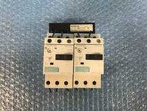 [KW1345] Siemens 3RV1011-1GA10 モータプロテクタ 2個セット 動作保証_画像1