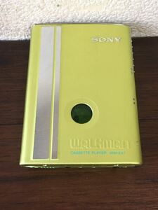 SONY ソニー ウォークマン WALKMAN WM-EX7 動作未確認 