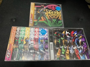 （レンタルアップCD3枚）①仮面ライダーオーズ Full Combo Collection　DVD付き＋②DVD無し＋③オリジナル・サウンドトラック