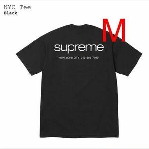 【新品】 M 23FW Supreme Nyc Tee Black シュプリーム NYC Tシャツ ブラック