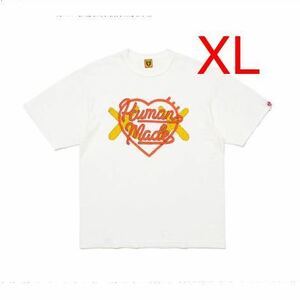 【新品】 XL HUMAN MADE KAWS Made Graphic T-Shirt #1 White ヒューマン メイド カウズ メイド グラフィック Tシャツ #1 ホワイト ハート