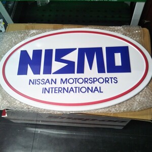 ニスモ　NISMO　日産　自動車　ニッサン　レーシング　ガレージ　サイン　特大　看板