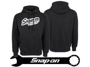 Snap-on（スナップオン）パーカー ブラック 旧ロゴ USモデル サイズL