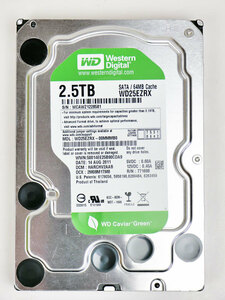 WESTERN DIGITAL WD25EZRX 2.5TB 3.5インチ HDD ウェスタンデジタル