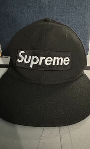 Supreme キャップ New Era ボックスロゴ シュプリーム Box Logo ブラック