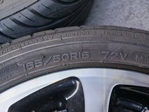 『psi』BADX LOXARNY D.O.S TURBINE-Ⅱ 15インチ × 4.5J +43 4穴 PCD100 & NANKANG ULTRA SPORT NS-Ⅱ 165/50R15 ラジアルタイヤ4本セット_画像8