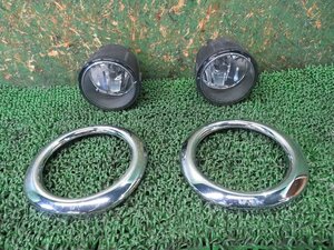 [psi] Nissan Z12 Cube plating bezel attaching foglamp left right set VALEO A044633