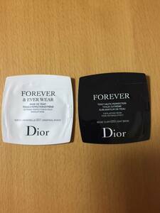 Dior☆リキッドファンデーション＆メイクアップベース・サンプルセット☆試供品