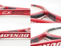 中古 テニスラケット ダンロップ シーエックス 200 エルエス 2021年モデル (G1)DUNLOP CX 200 LS 2021_画像4