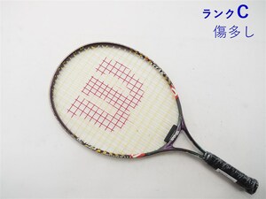 中古 テニスラケット ウィルソン ラカタク Ti 21【キッズ用ラケット】 (G0)WILSON RAKATTAK Ti 21