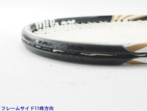 中古 テニスラケット ウィルソン ブレイド ライト BLX 100 2011年モデル (G2)WILSON BLADE LITE BLX 100 2011_画像6