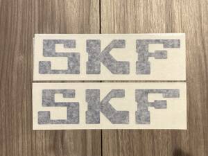 SKF カッティング ステッカー ネイビー ２枚セット