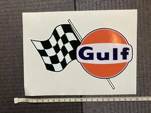 GULF ガルフ レース カッティング ステッカー