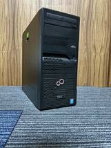 送料込　富士通 FUJITSU Server PRIMERGY TX1310 M1 Xeon E3-1226 V3 メモリー:4GB×2 HDD:1TBx2台 DVD-ROM Windows Server 2012 R2 STD_画像1