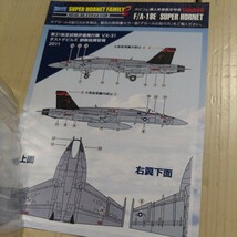 エフトイズ 1/144 1スーパーホーネットファミリー .F/A-18E VX-31 DUST DEVILS チャイナレイク基地 CAG機 スーパーホーネット スパホ_画像3