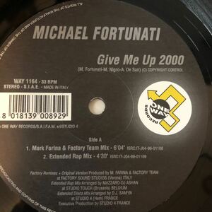 12’ Michael Fortunati-Give me up 2000