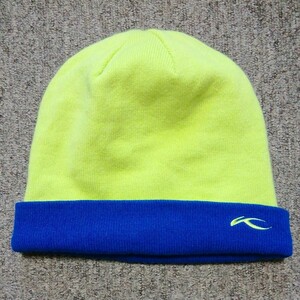 ★【古着】KJUS(チュース)　帽子(ニットキャップ、ニット帽)　onesize　黄緑、青など