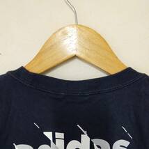 ★【古着】adidas(アディダス)　半袖　Tシャツ　XSサイズ　濃紺(ネイビー)_画像10