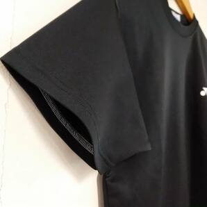 ★【古着】YONEX(ヨネックス) 半袖 Tシャツ SSサイズ(身長157～163㎝) 黒(プリント)の画像6