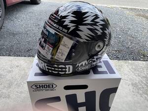 新品未使用 SHOEI Glamster NEIGHBORHOOD DSC Death Spray Custom XL コラボ 限定 グラムスター ネイバーフッド ショウエイ ヘルメット