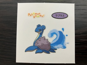 ポケットモンスター ポケモンパン デコキャラシール 第184弾 ラプラス ポケモンサマー