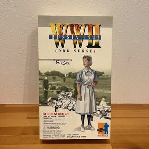 1円スタート★新品★ DRAGON WWII RUSSIA 1942 DRK NURSE ELSA 1:6 SCALE ドイツ軍ナース　人形フィギュア　ニュージェネレーション