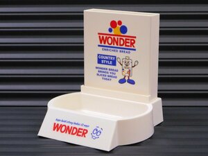 送料\350【WONDER BREAD・ワンダーブレッド】※《ペンスタンド》　アメリカン雑貨　ペン立て　トレー付き　フレディー ザ フレッシュガイ