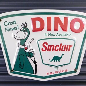 ◆送料無料◆【SINCLAIR OIL・シンクレアオイル】※《ミニエンボスメタルサイン》 アメリカン雑貨 エンボス看板 ブリキ看板 64の画像2