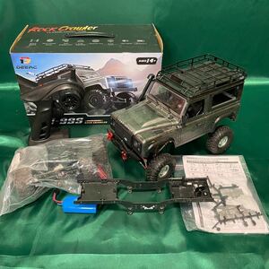 オプションフルカスタム品! DEERC ROCK Crawler MN-99S ラジコン クローラー オフロード 4WD クラシックモデル D90 1/12 RC