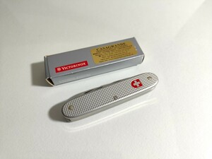 【新品未使用】VICTORINOX 旧型 ソルジャーAL 2000年製造 /ビクトリノックス CVAL Alox スイスアーミー ナイフ 旧タイプ シルバー 00刻印