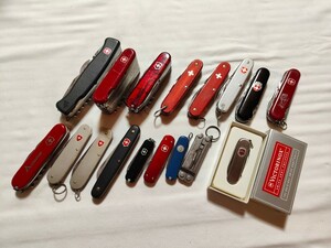 VICTORINOX ＆WENGER セット ③ /ビクトリノックス ウェンガー スイスアーミー ナイフ ビンテージ ソルジャー クラシック ステンレス