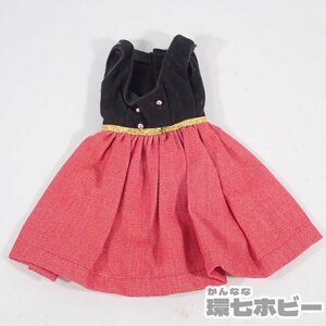 3RZ60◆当時物 IDEAL アイデアル タミーちゃん 着せ替え人形 洋服 ワンピース 綺麗めだがボタン1ケ欠/昭和レトロ お洋服 tammy 送:YP/60