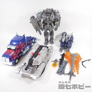 2RZ24◆トランスフォーマー レジェンズ ムービー メガトロン キャリバーオプティマスプライム ショックウェーブ まとめ ジャンク 送:-/80