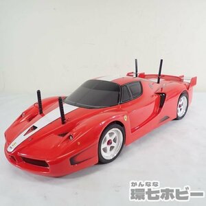 0KA35◆タミヤ/TAMIYA 1/10 TT-01 フェラーリ FXX TRFオイルダンパー 23T モーター 他 フルOP ラジコン 電動RC 動作未確認 現状 送:-/100