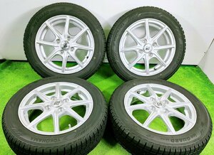 【YOKOHAMA IG60】155/65R14 2022年製　★14x4.5J +45 4穴 PCD100 ★中古スタッドレス 4本【宮城発 送料無料】★MYG-A11053