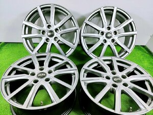 ◆S.R.◆17x7J +38 5穴 114.3 アルミ ホイール 4本 【宮城発 送料無料】MYG-A10944