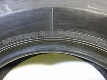 ブリヂストン V600 195/80R15 107/105L LT★9-8分山 2020年 4本 中古 ノーマル【送料無料】AOM-K1329★青森_画像9