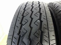 ブリヂストン V600 195/80R15 107/105L LT★9-8分山 2020年 4本 中古 ノーマル【送料無料】AOM-K1329★青森_画像2