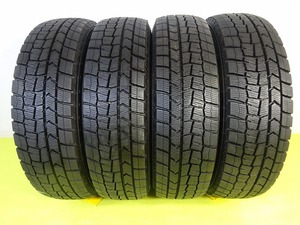 ダンロップ WINTERMAXX WM02 165/70R14 81Q★9.5-8.5分山 2022年製 4本 中古 スタッドレス【送料無料】AOM-K0430 青森