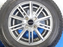 ★BALMINUM★175/70R14 14x5.5J +45 4穴 100 中古タイヤ ホイールセット 4本 スタッドレス【福島発 送料無料】FUK-D12911★冬_画像4