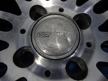 【DEEP IMPACT】165/45R16 16x5J +45 4穴 100 中古タイヤホイール 4本 ノーマル【福島発 送料無料】FUK-D13036★軽自動車 インチアップ_画像6