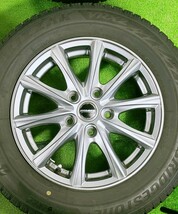 ★BLIZZAK VRX2★195/65R15 91Q 15x6J +52 5穴 PCD114.3 中古タイヤホイールセット 4本 スタッドレス 【宮城発 送料無料】MYG-A11126_画像5